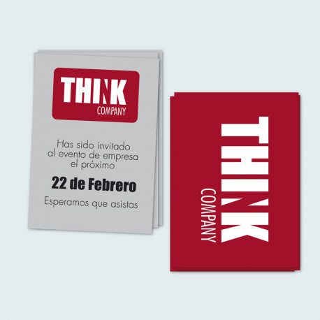 Tarjetones o invitaciones 10x15