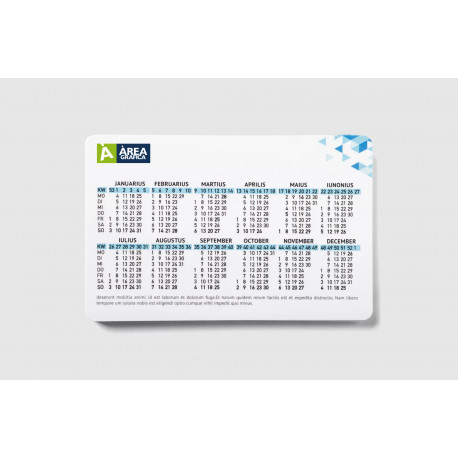 Calendarios con espiral 